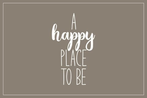 A Happy Place to Be
