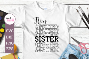 Big Sister Mirrored Graphics & Crafts