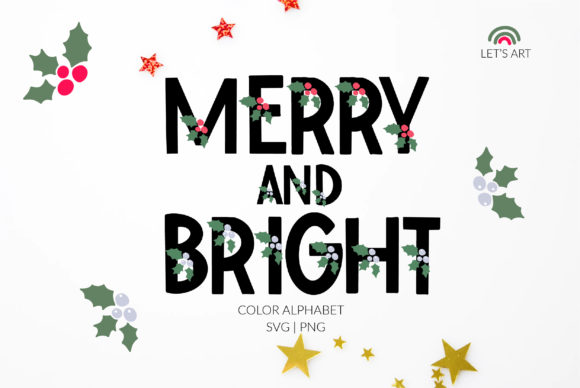 Christmas Alphabet Svg: Graphics for Festive Branding