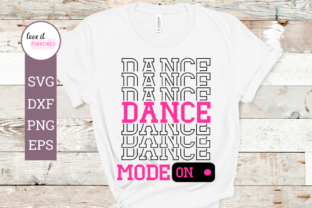 Dance Mode on Mirror Word Graphics and Crafts