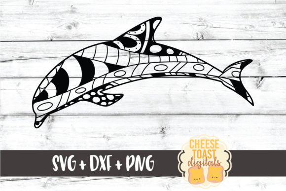 Dolphin Zentangle Graphics and Crafts