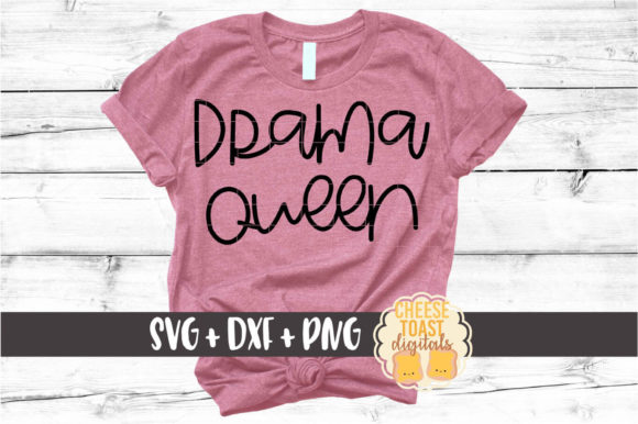 Drama Queen Embroidery Design