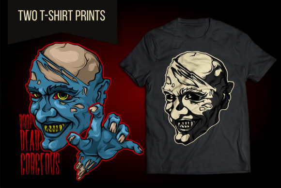 Evil Demon Vampire Zombie Halloween Graphics