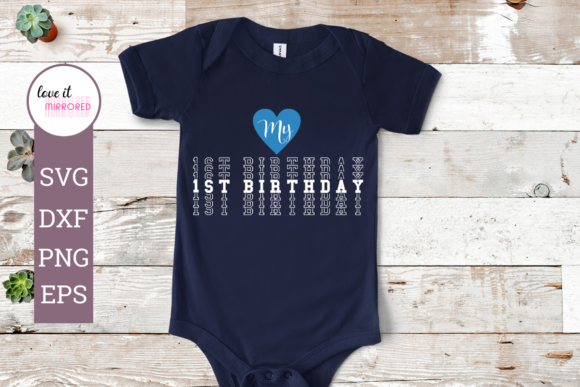My 1st Birthday for Boys Design: Graphics and Crafts