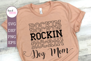 Rockin Dog Mama Mirror Word: Graphics and Crafts in One