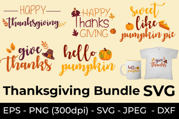 Thanksgiving Sublimation Graphics and Crafts