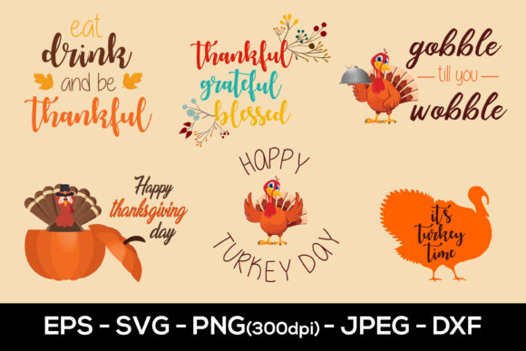 Thanksgiving Sublimation, Turkey Graphics & Crafts