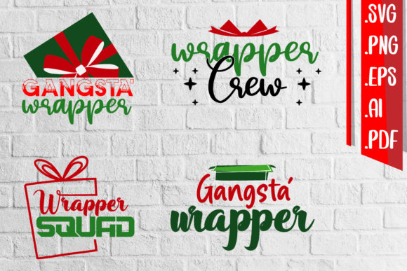 Wrapper Gangsta Squad Crew Graphics and Crafts